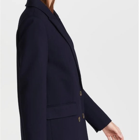 Something Navy Double Breasted Blazer - Picture 4 of 13